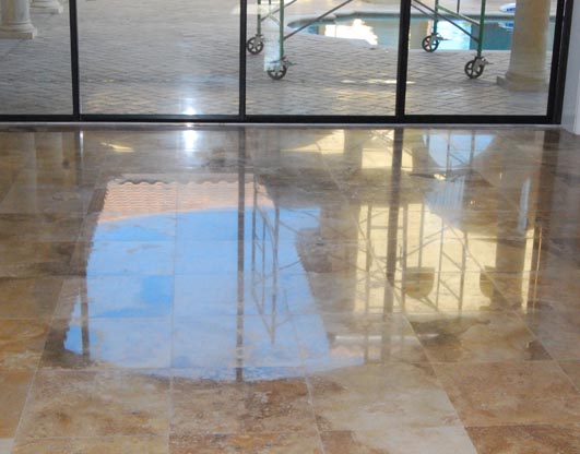 italian marble diamond polishing