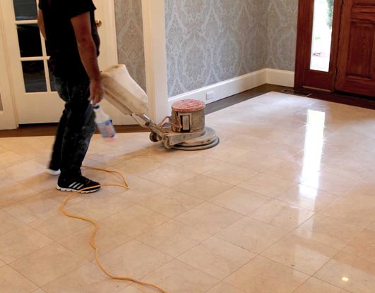 top sealer coating marble diamond polishing